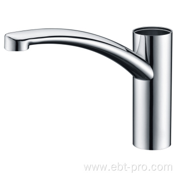 Wall type faucet split
